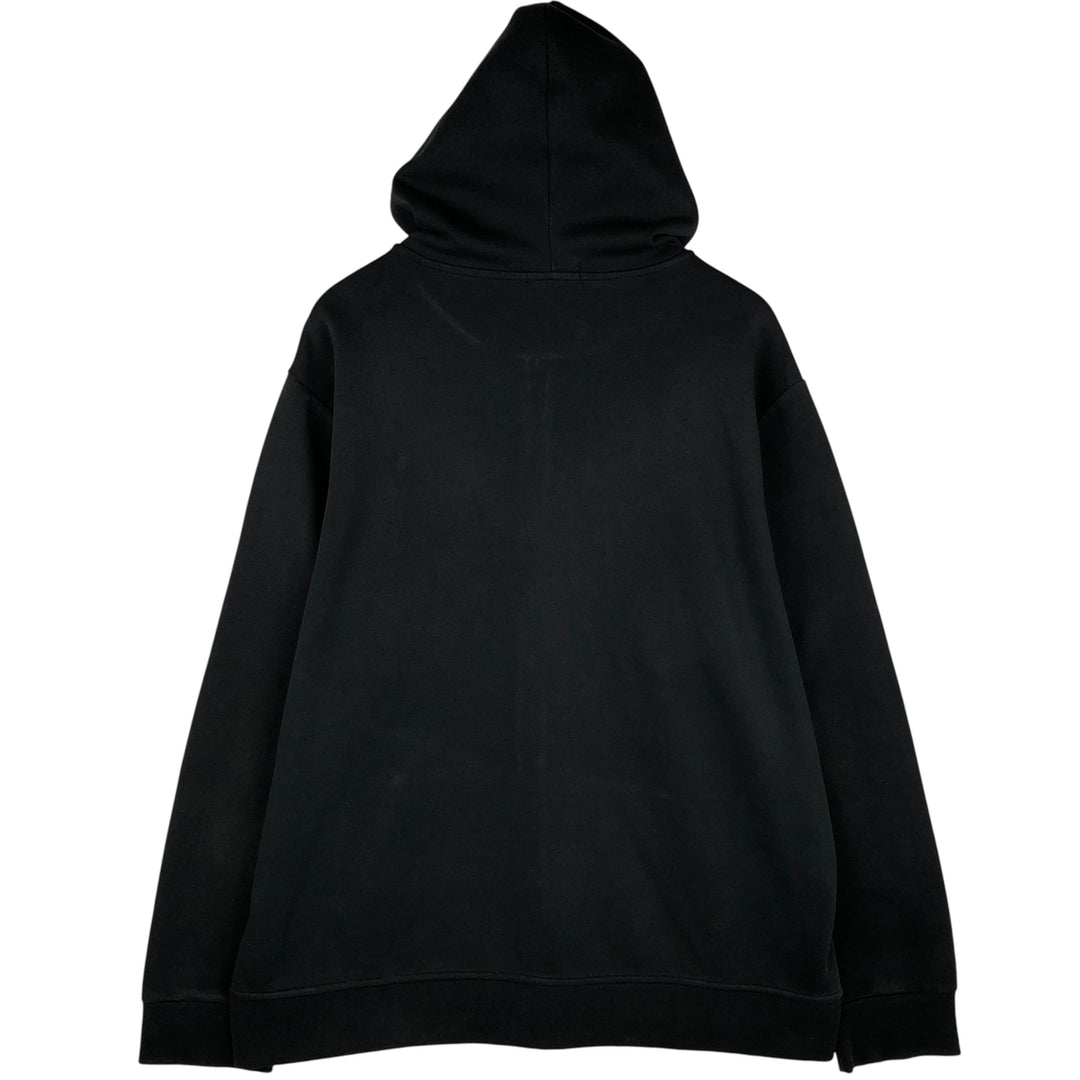 Ralph Lauren POLO RALPH LAUREN Sweat Full Zip Hoodie Men's XXL cotton black type Vintage Second Hand