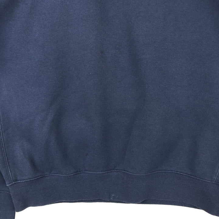 Nike One Point Logo Sweatshirt, Trainer, Men's Size L cotton navy blue type Vintage Second Hand
