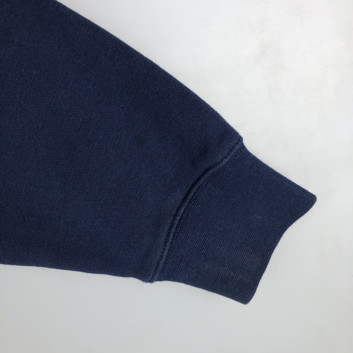 Nike One Point Logo Sweatshirt, Trainer, Men's Size L cotton navy blue type Vintage Second Hand