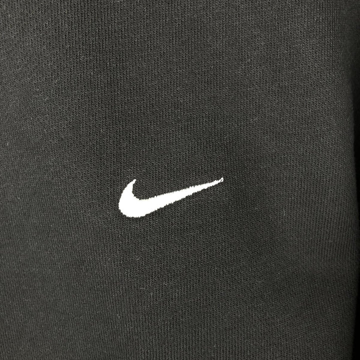 Nike One Point Logo Sweatshirt, Trainer, Men's M Size cotton black type Vintage Second Hand