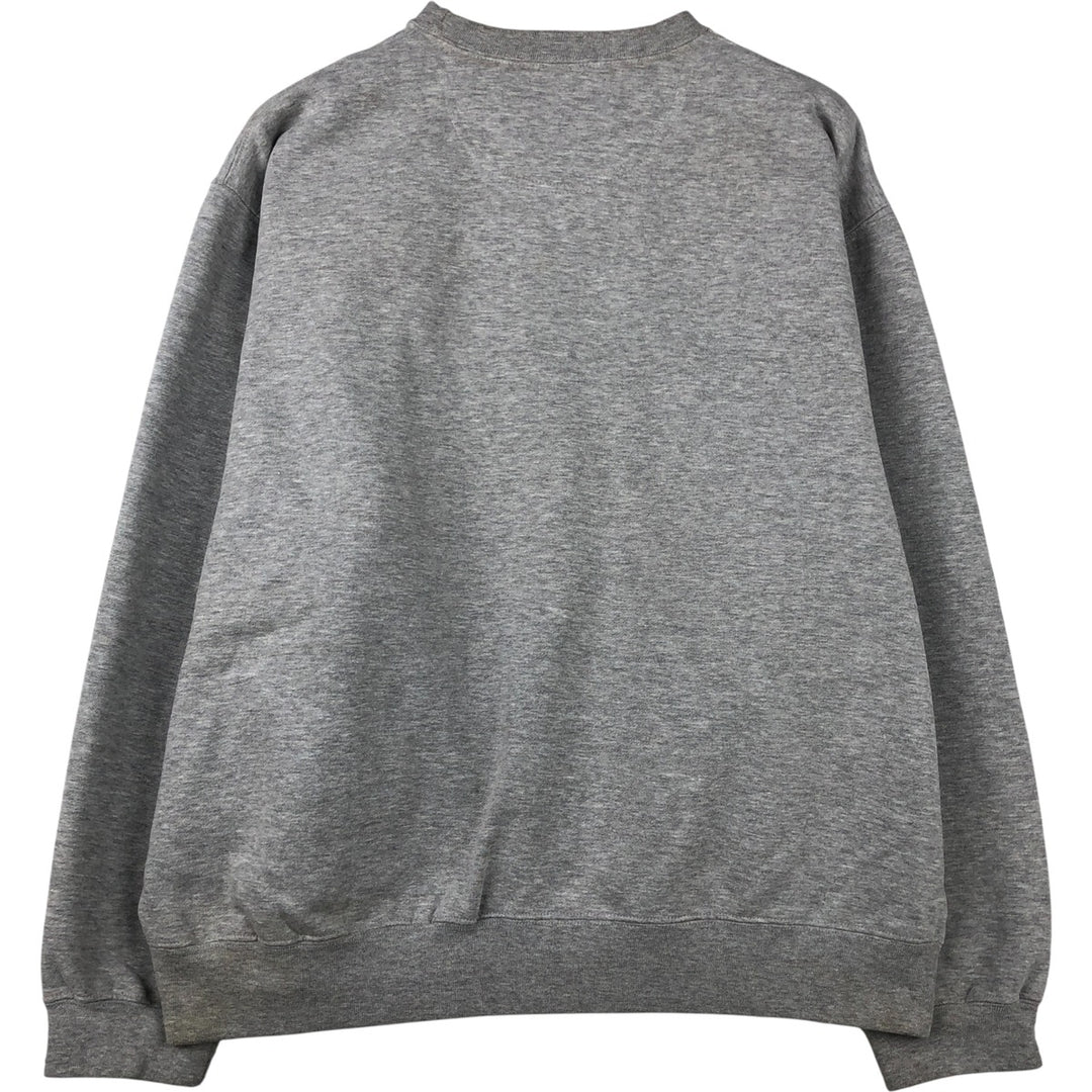 2000'S Nike Team North Carolina University College Sweatshirt, Men's XL cotton gray type Vintage Second Hand