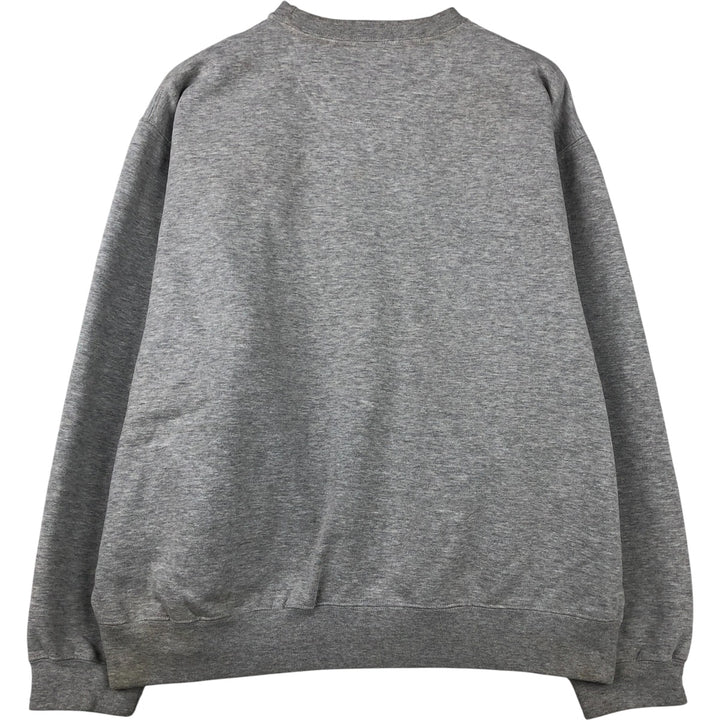 2000'S Nike Team North Carolina University College Sweatshirt, Men's XL cotton gray type Vintage Second Hand
