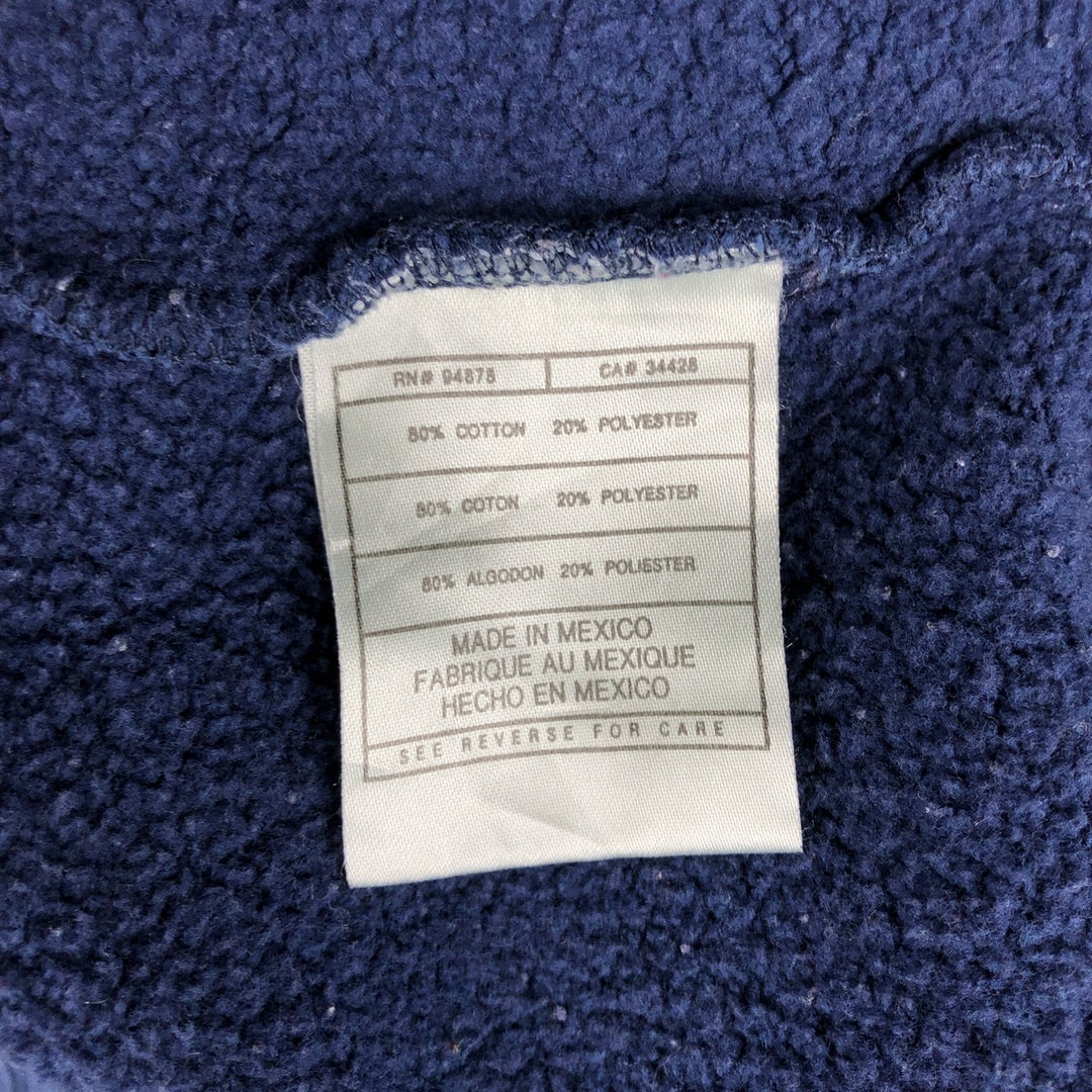 2000'S Nike Team College Sweatshirt, Men's Size XL cotton navy blue type Vintage Second Hand