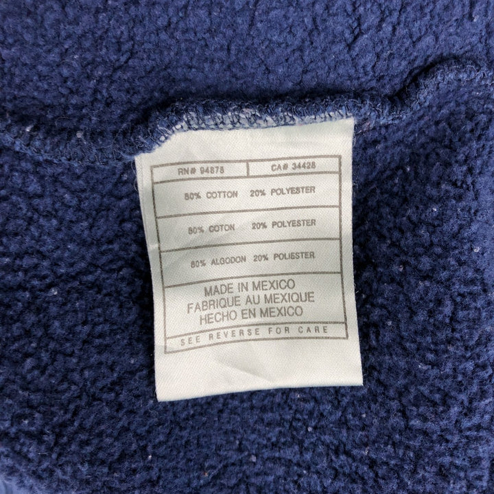 2000'S Nike Team College Sweatshirt, Men's Size XL cotton navy blue type Vintage Second Hand