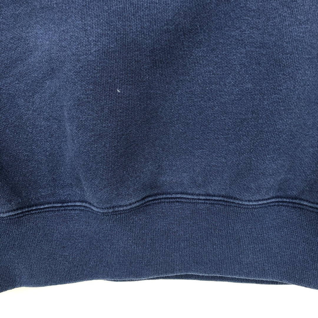 2000'S Nike Team College Sweatshirt, Men's Size XL cotton navy blue type Vintage Second Hand