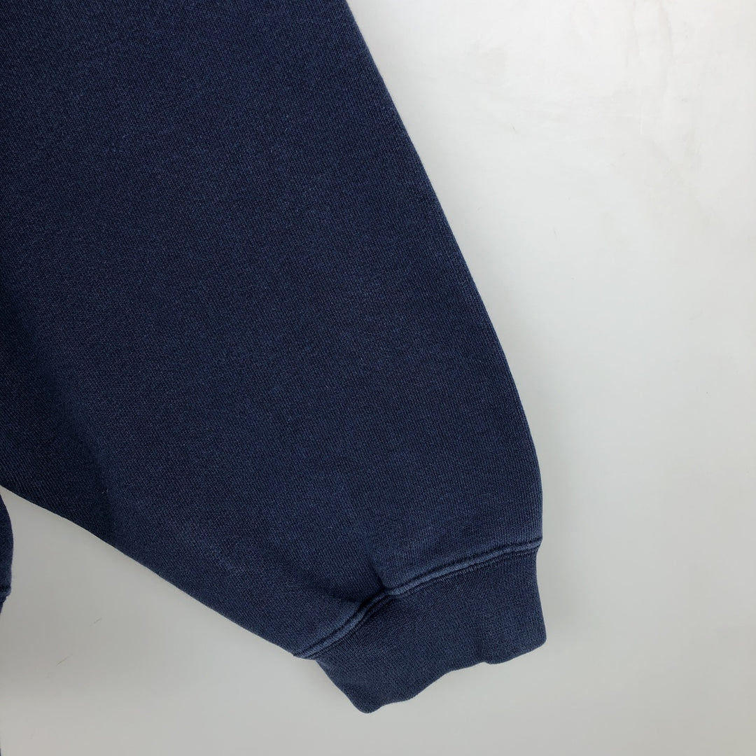 2000'S Nike Team College Sweatshirt, Men's Size XL cotton navy blue type Vintage Second Hand