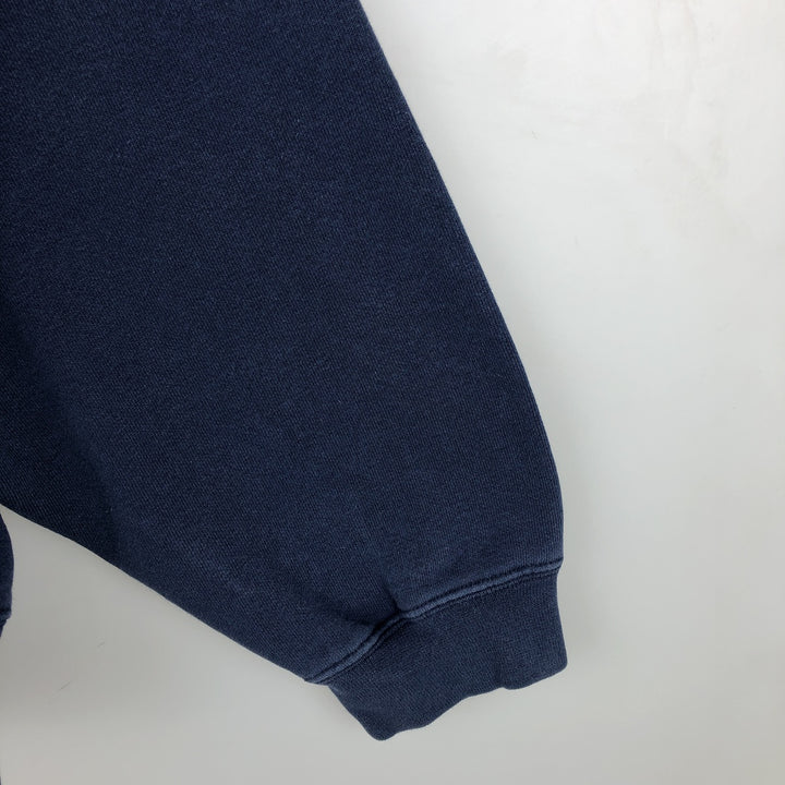 2000'S Nike Team College Sweatshirt, Men's Size XL cotton navy blue type Vintage Second Hand