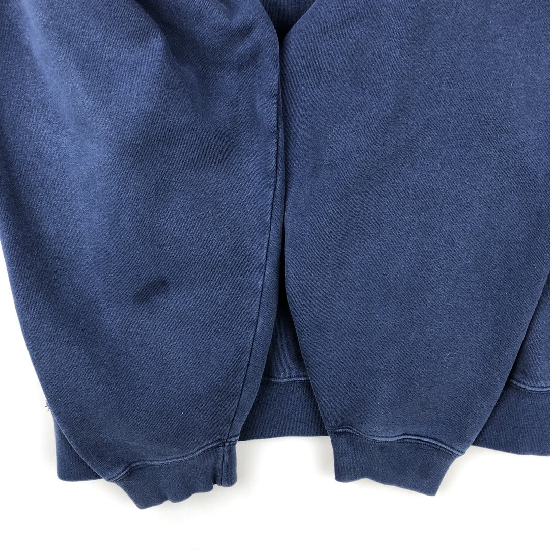 2000'S Nike Team College Sweatshirt, Men's Size XL cotton navy blue type Vintage Second Hand