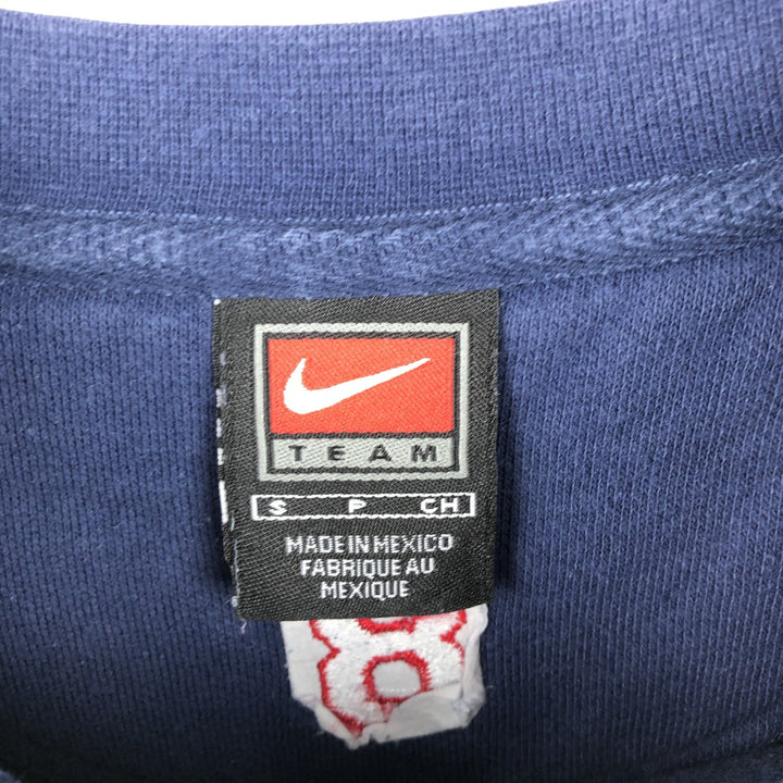 2000'S Nike Team Sweatshirt, Men's Size Small cotton navy blue type Vintage Second Hand