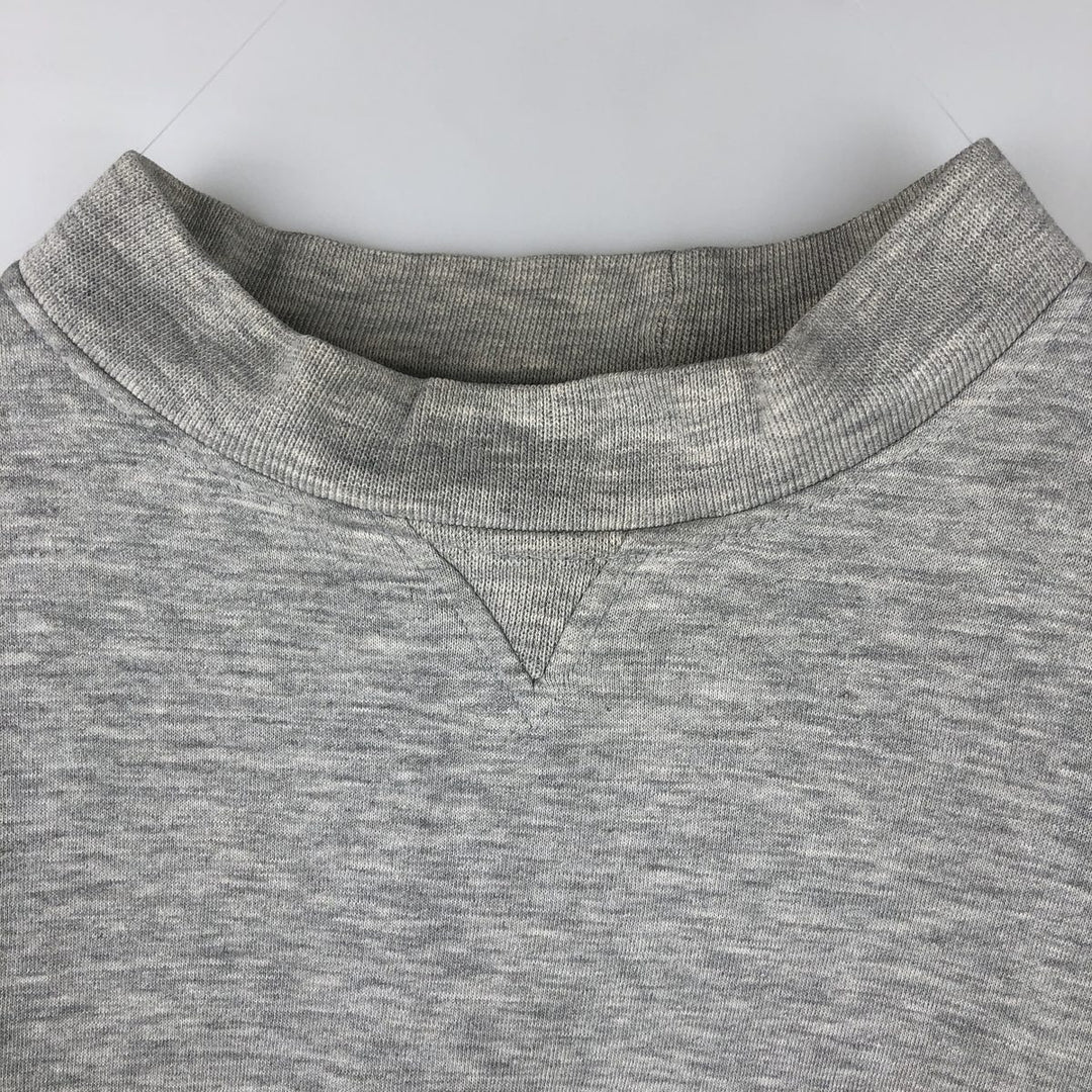 90'S Reebok Mock Neck Sweatshirt, Men's Size L, Vintage unclear gray type Vintage Second Hand