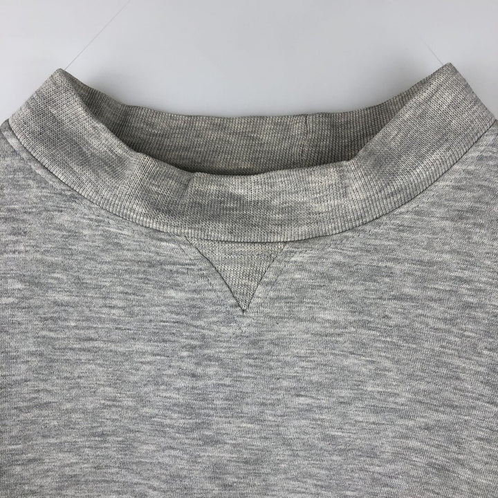 90'S Reebok Mock Neck Sweatshirt, Men's Size L, Vintage unclear gray type Vintage Second Hand