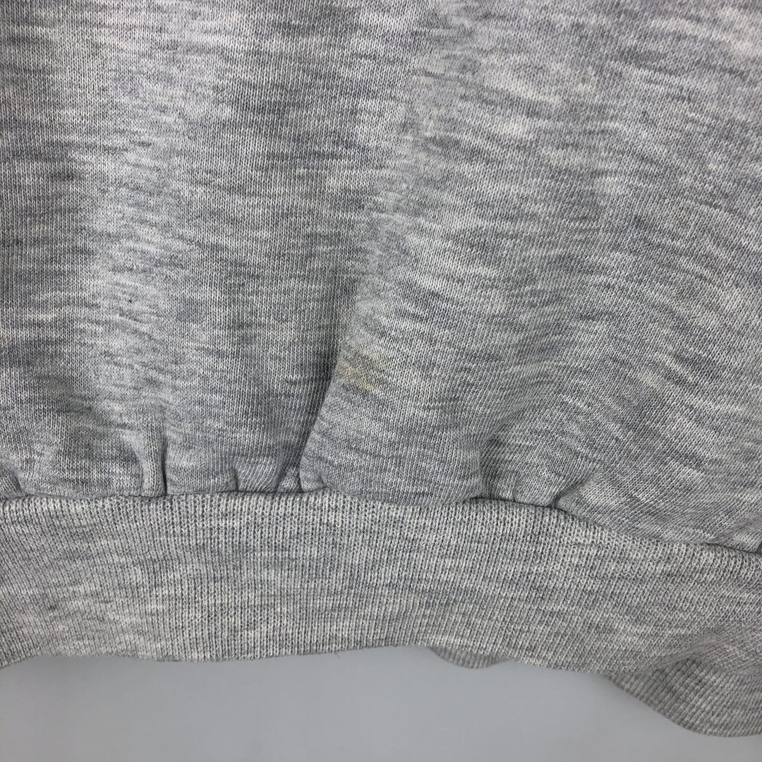 90'S Reebok Mock Neck Sweatshirt, Men's Size L, Vintage unclear gray type Vintage Second Hand