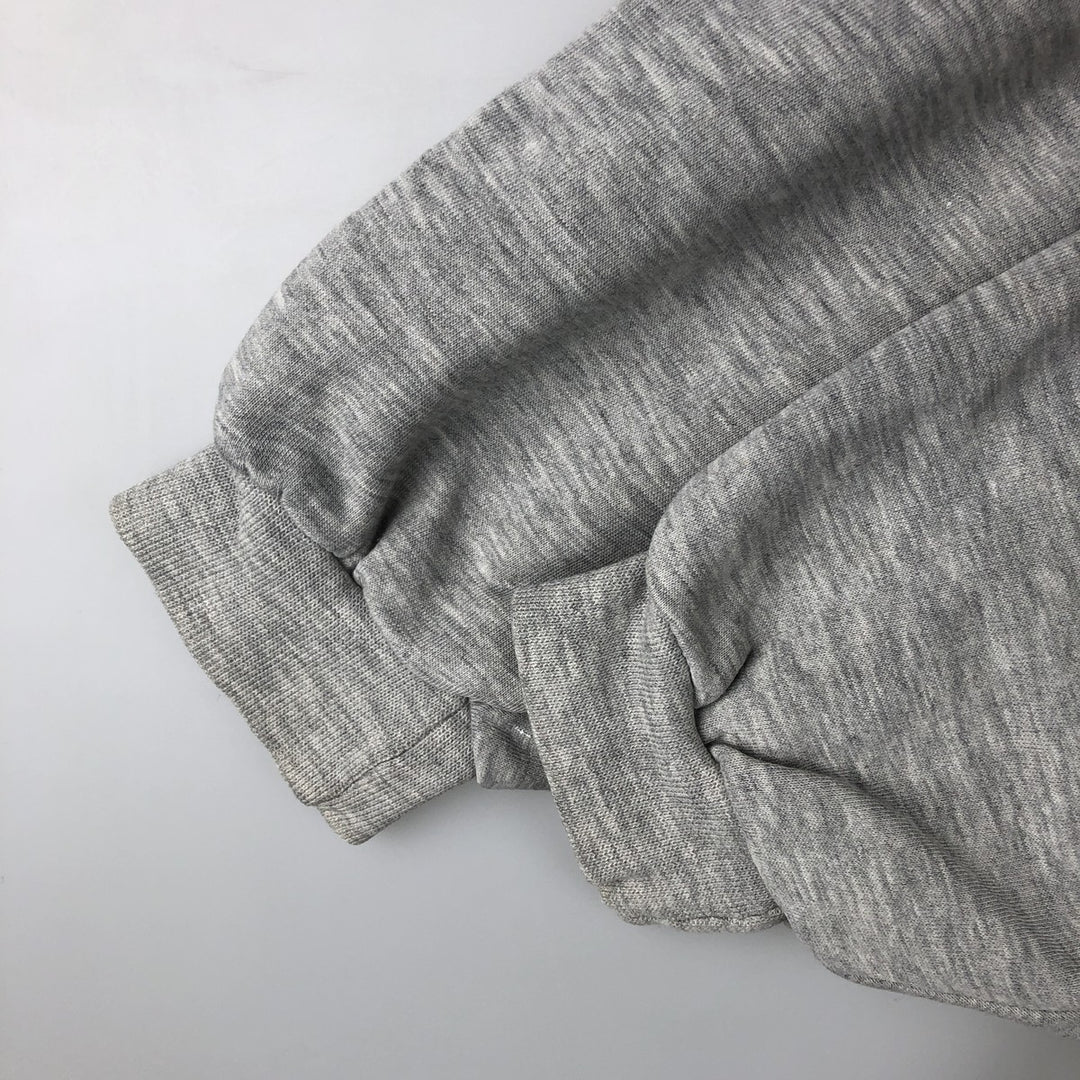 90'S Reebok Mock Neck Sweatshirt, Men's Size L, Vintage unclear gray type Vintage Second Hand