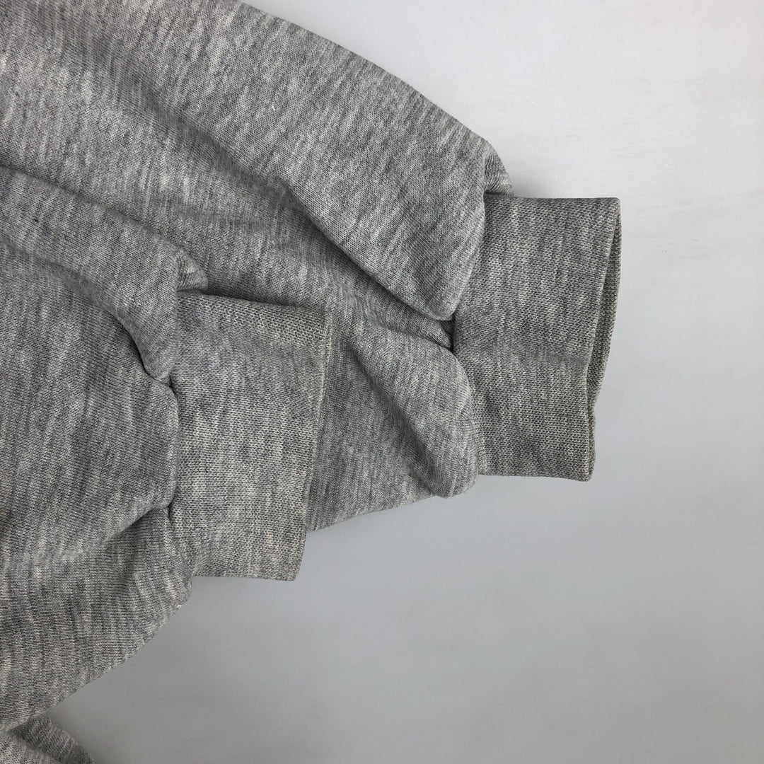 90'S Reebok Mock Neck Sweatshirt, Men's Size L, Vintage unclear gray type Vintage Second Hand