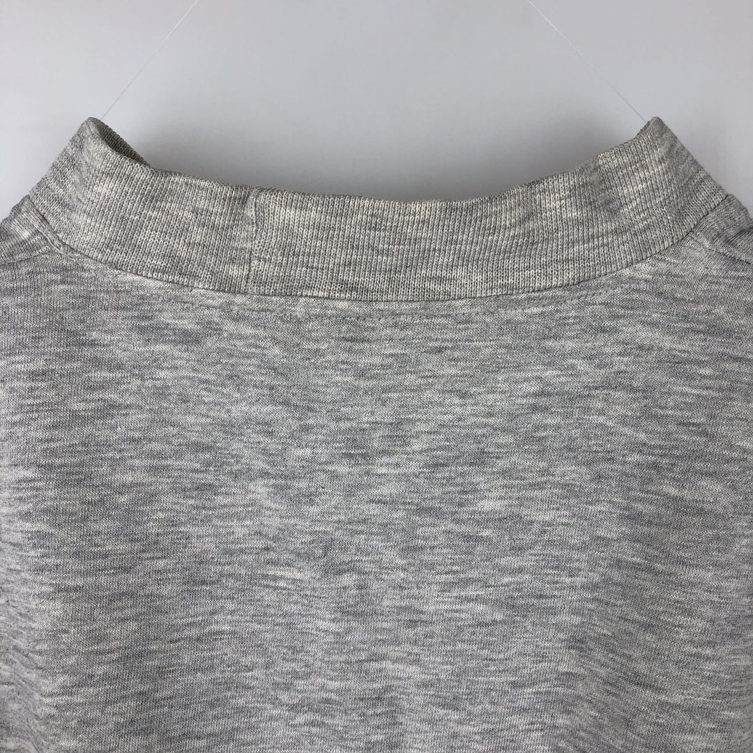 90'S Reebok Mock Neck Sweatshirt, Men's Size L, Vintage unclear gray type Vintage Second Hand