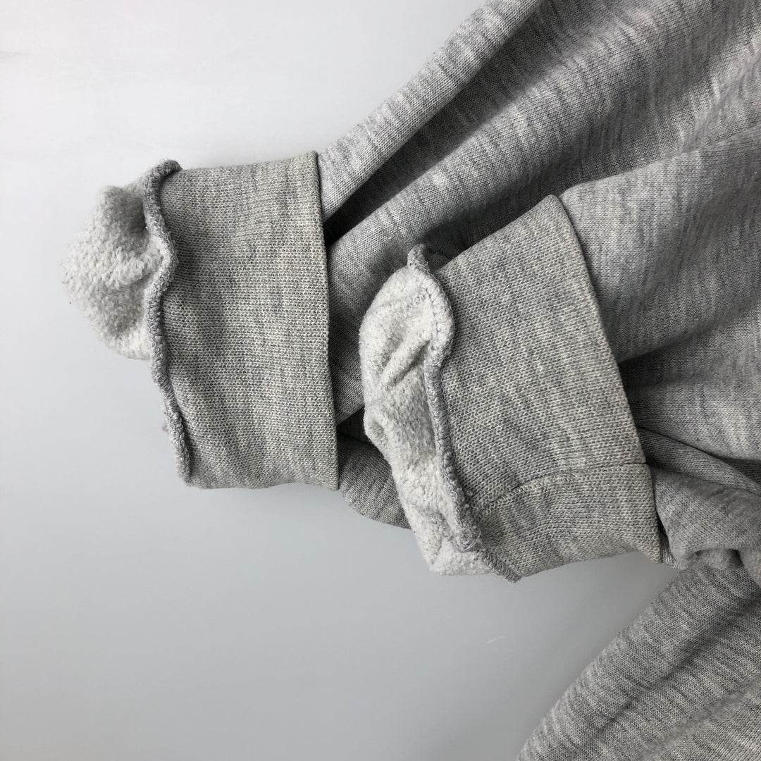 90'S Reebok Mock Neck Sweatshirt, Men's Size L, Vintage unclear gray type Vintage Second Hand