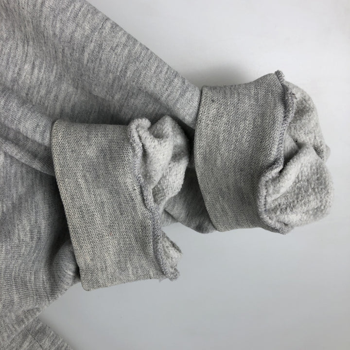 90'S Reebok Mock Neck Sweatshirt, Men's Size L, Vintage unclear gray type Vintage Second Hand