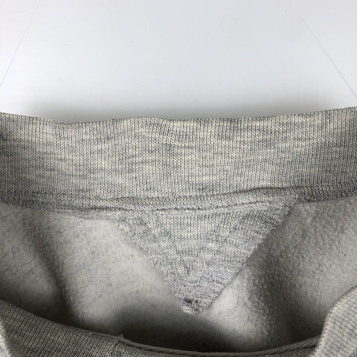 90'S Reebok Mock Neck Sweatshirt, Men's Size L, Vintage unclear gray type Vintage Second Hand