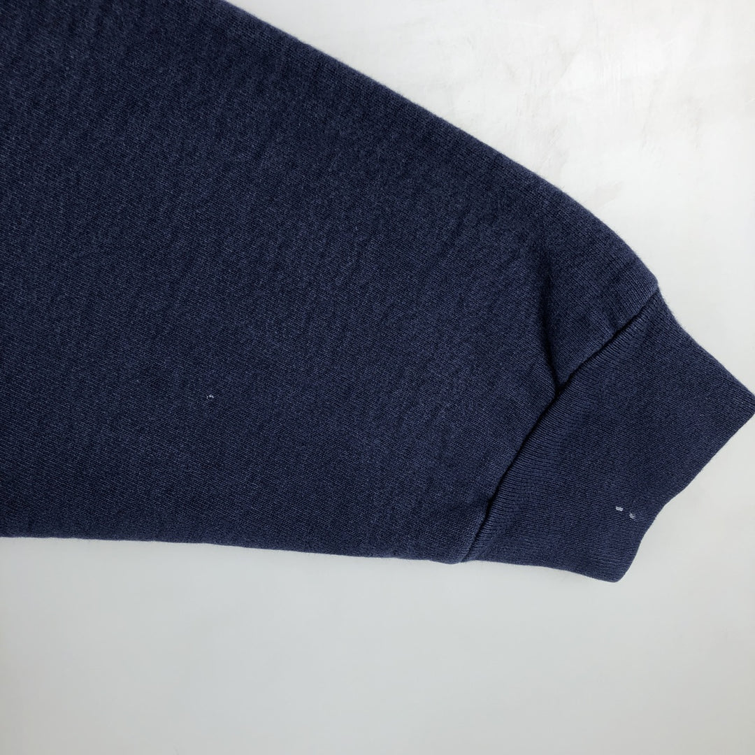 90'S Vintage Nike Sweatshirt, Made in USA, Men's XL cotton navy blue type Vintage Second Hand