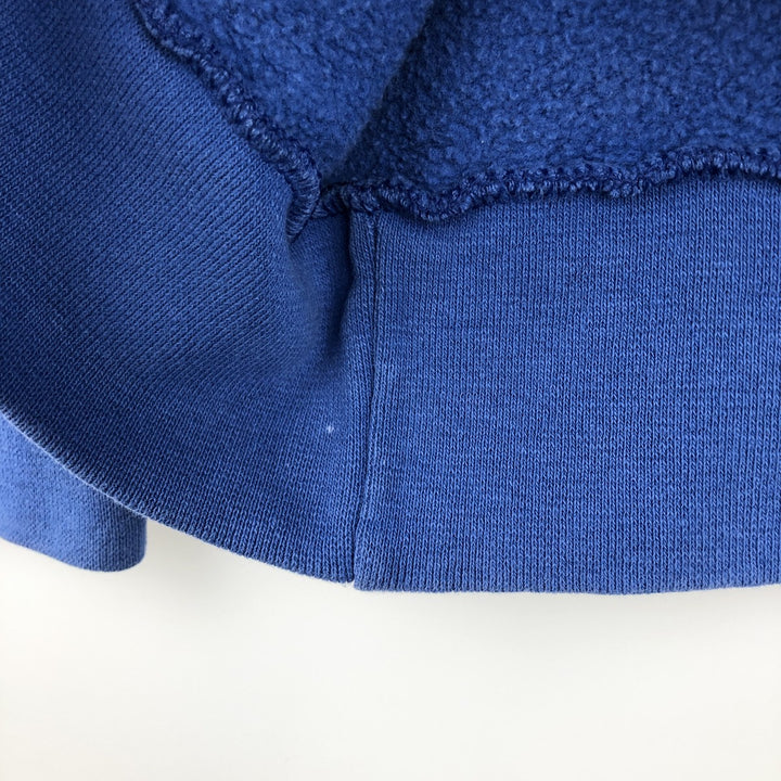 Nike logo sweatshirt, USA made, men's size L cotton blue type Vintage Second Hand