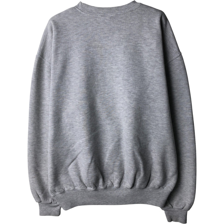 Vintage 90'S Russell printed sweatshirt, size XL, men's cotton gray type Vintage Second Hand