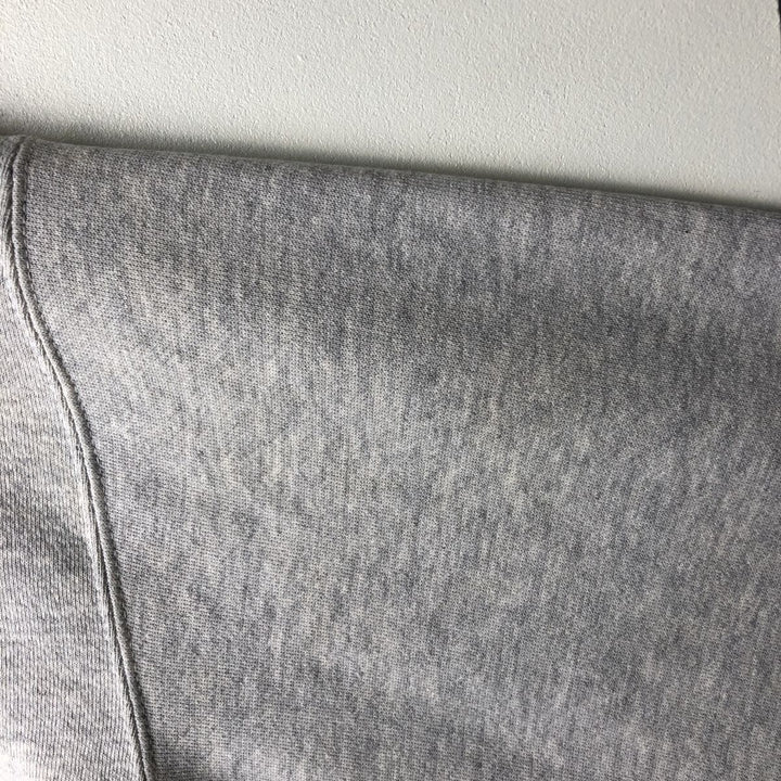 Vintage college sweatshirt, size L, men's unclear gray type Vintage Second Hand
