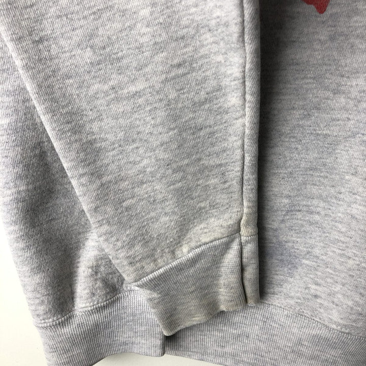 Vintage college sweatshirt, size L, men's unclear gray type Vintage Second Hand