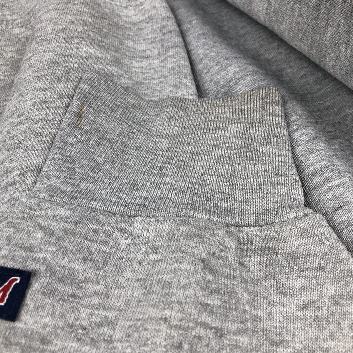 90'S Jansport college sweatshirt, Made in USA, Men's XL cotton gray type Vintage Second Hand