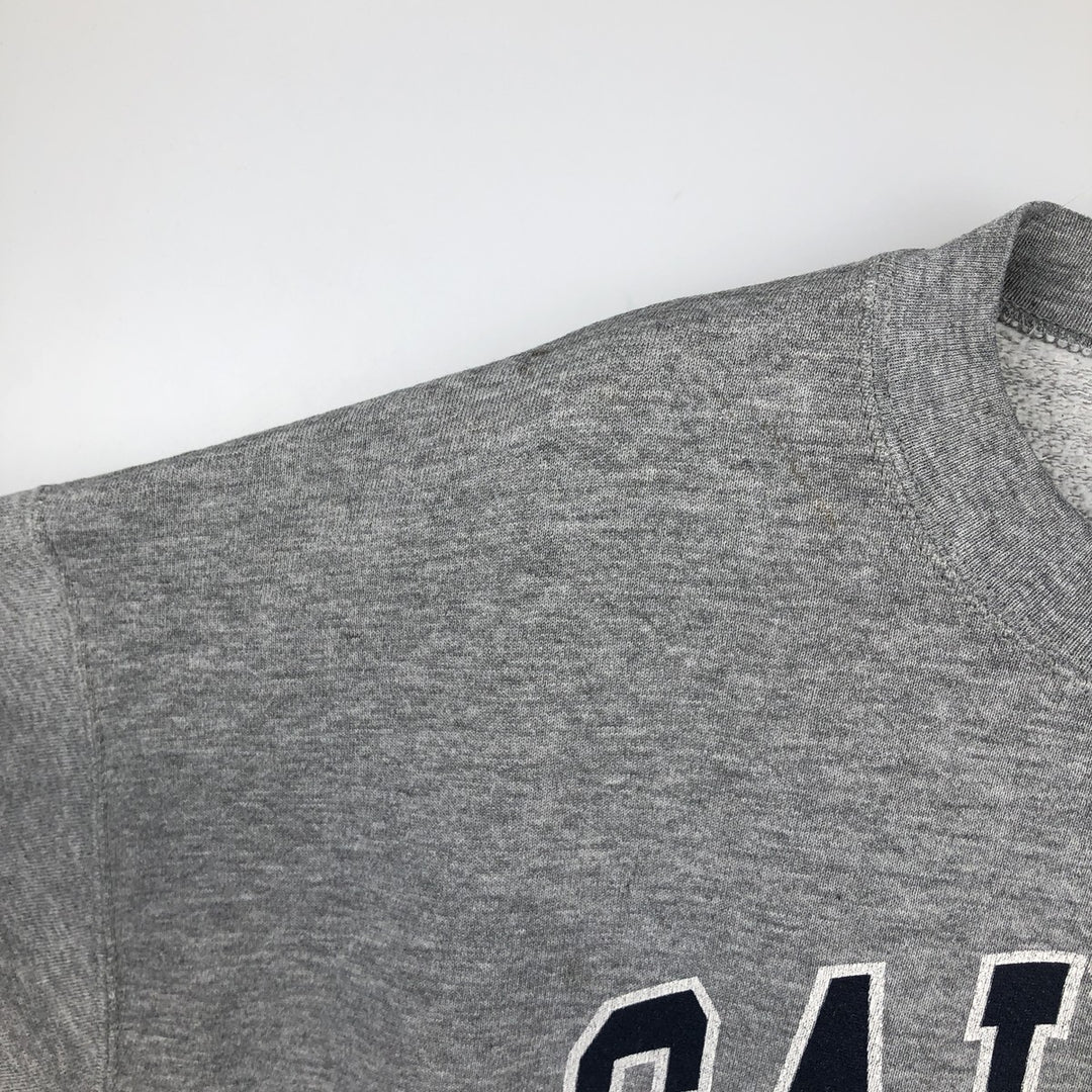 90'S Jansport college sweatshirt, Made in USA, Men's XL cotton gray type Vintage Second Hand