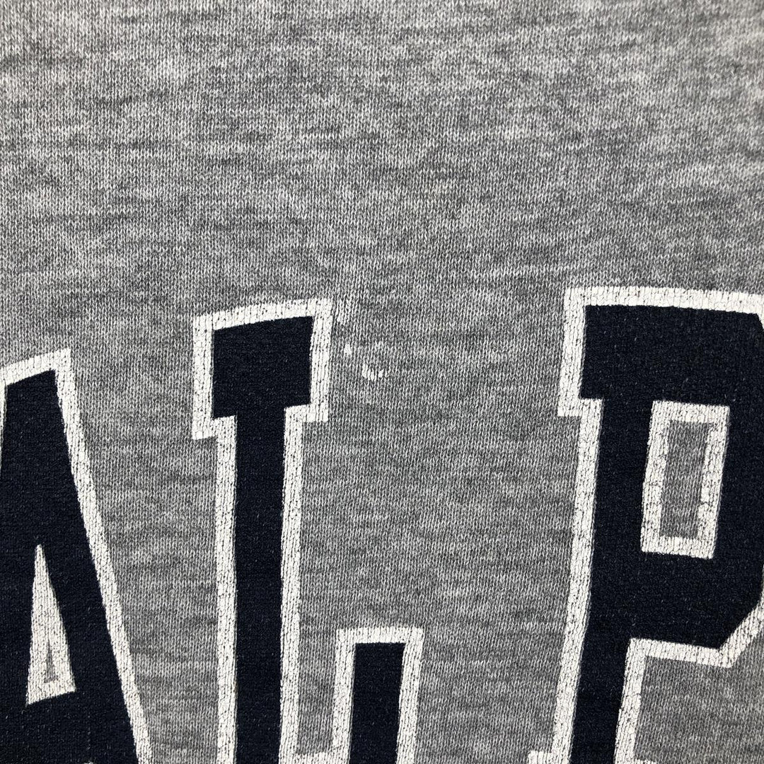 90'S Jansport college sweatshirt, Made in USA, Men's XL cotton gray type Vintage Second Hand