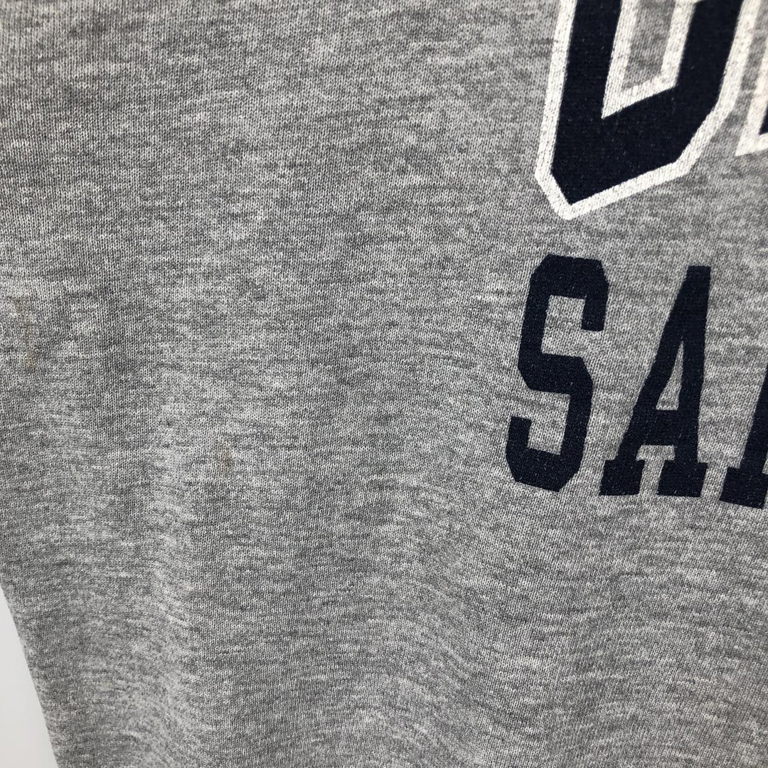 90'S Jansport college sweatshirt, Made in USA, Men's XL cotton gray type Vintage Second Hand