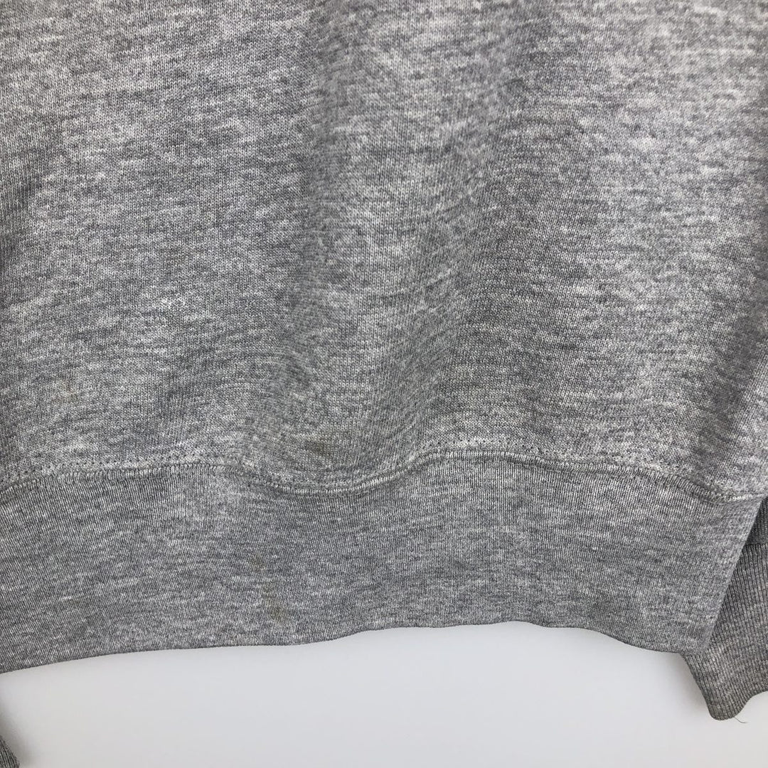 90'S Jansport college sweatshirt, Made in USA, Men's XL cotton gray type Vintage Second Hand