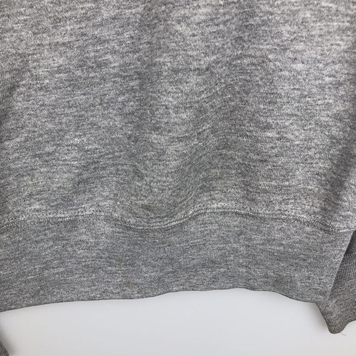 90'S Jansport college sweatshirt, Made in USA, Men's XL cotton gray type Vintage Second Hand