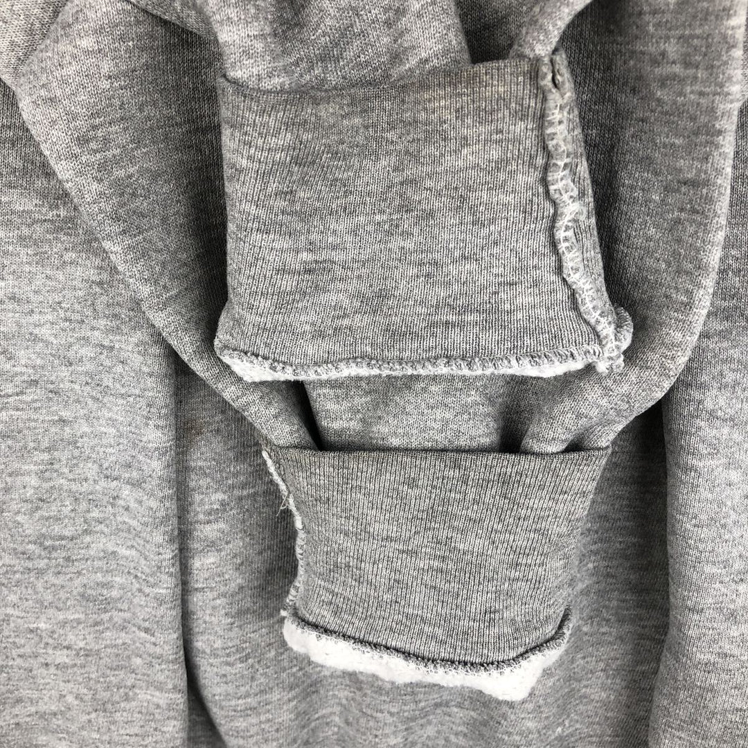 90'S Jansport college sweatshirt, Made in USA, Men's XL cotton gray type Vintage Second Hand