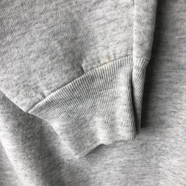 90'S Vintage Fruit of the Loom Heavy Purdue University College Sweatshirt, Made in USA, Men's Size L cotton gray type Vintage Second Hand
