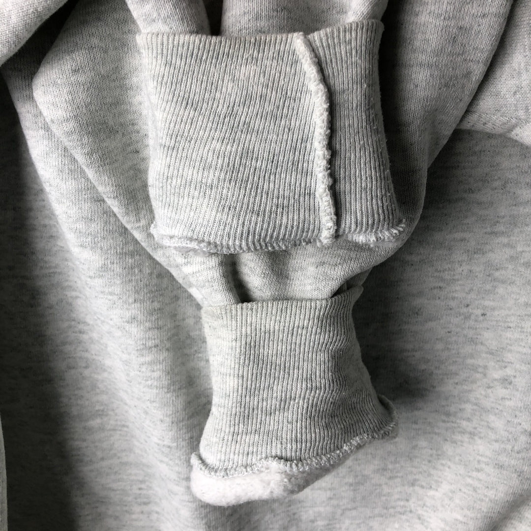 90'S Vintage Fruit of the Loom Heavy Purdue University College Sweatshirt, Made in USA, Men's Size L cotton gray type Vintage Second Hand