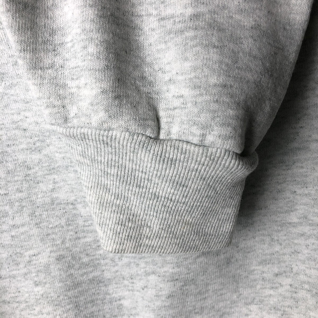 90'S Vintage Fruit of the Loom Heavy Purdue University College Sweatshirt, Made in USA, Men's Size L cotton gray type Vintage Second Hand