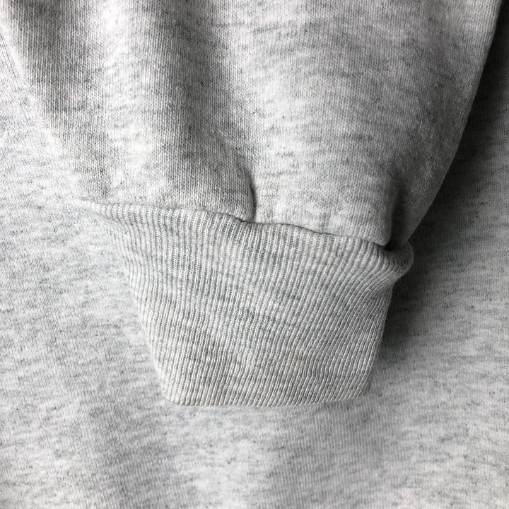 90'S Vintage Fruit of the Loom Heavy Purdue University College Sweatshirt, Made in USA, Men's Size L cotton gray type Vintage Second Hand
