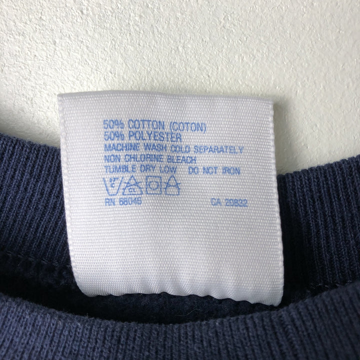 Vintage 1980s-1990'S Tartex Pennsylvania State University college sweatshirt, made in the USA, size L, men's cotton navy blue type Vintage Second Hand