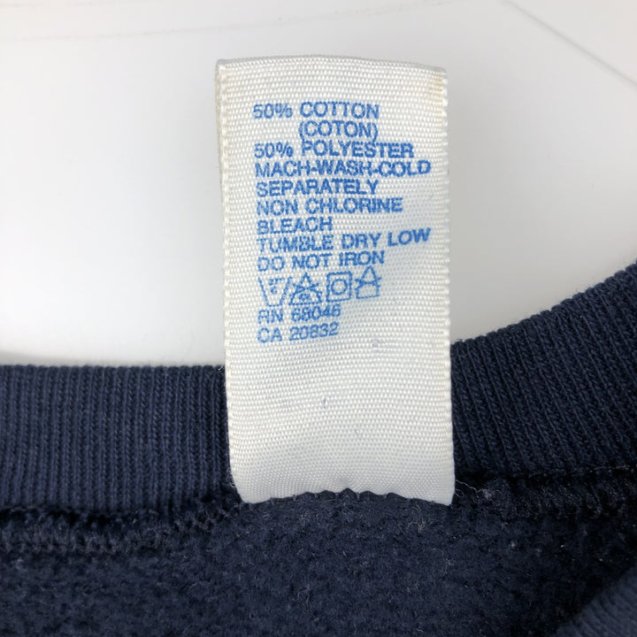 90'S DISCUSATHLETIC PENN STATE College Sweatshirt, Made in USA, Men's Size XL cotton navy blue type Vintage Second Hand