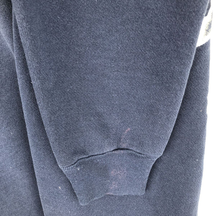 90'S DISCUSATHLETIC PENN STATE College Sweatshirt, Made in USA, Men's Size XL cotton navy blue type Vintage Second Hand
