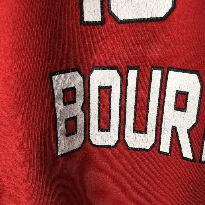 90'S Russell College Sweatshirt, Made in USA, Men's XL, Vintage cotton red type Vintage Second Hand