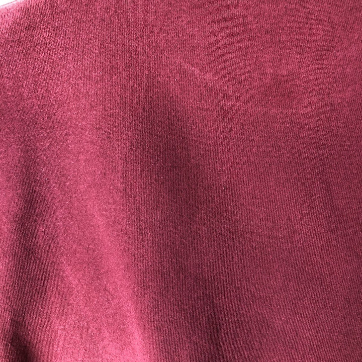 Vintage 1990'S GALT SAND HARVARD Harvard University college sweatshirt, made in the USA, size L, men's cotton wine-red Vintage Second Hand