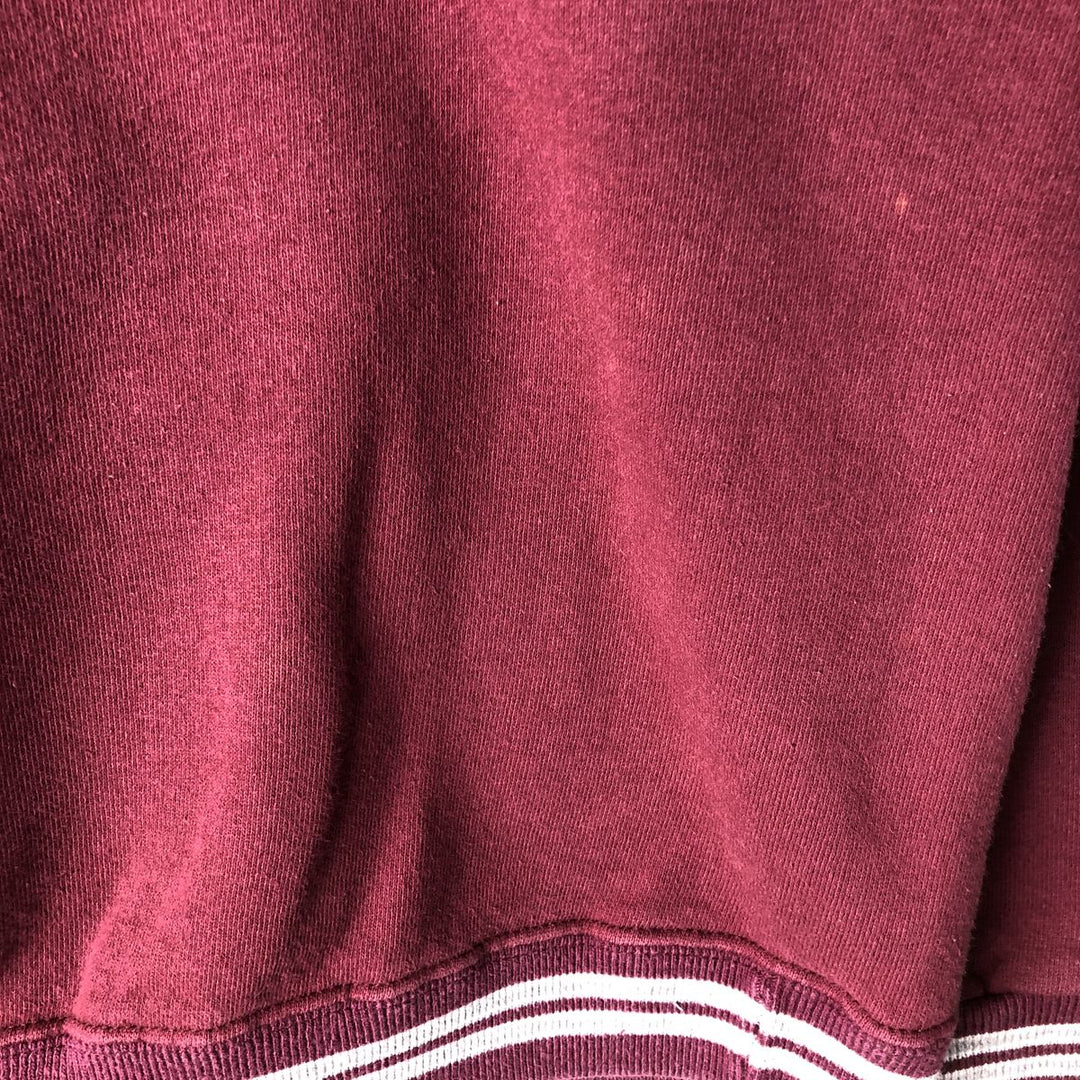 Vintage 1990'S GALT SAND HARVARD Harvard University college sweatshirt, made in the USA, size L, men's cotton wine-red Vintage Second Hand