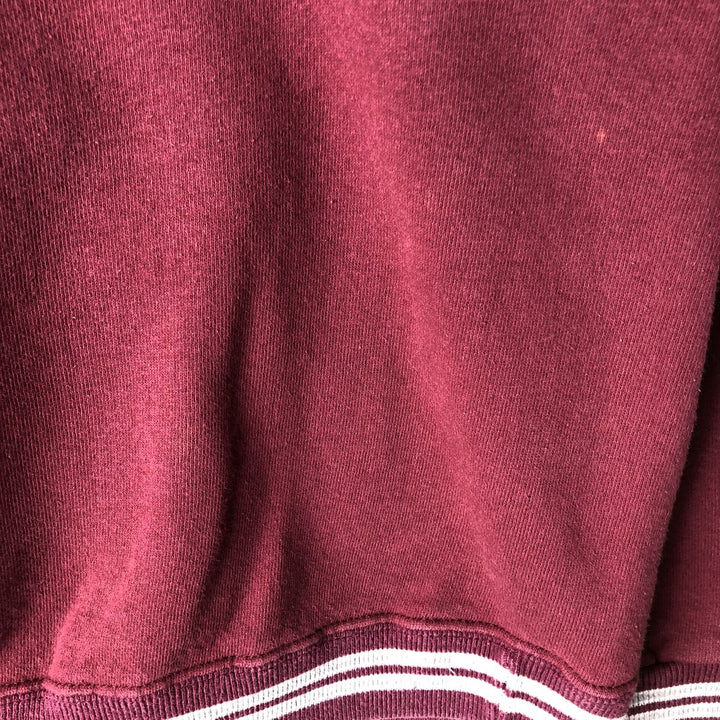 Vintage 1990'S GALT SAND HARVARD Harvard University college sweatshirt, made in the USA, size L, men's cotton wine-red Vintage Second Hand
