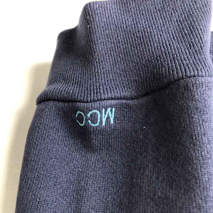 SKOOL SHUTY College Sweatshirt, Made in USA, Men's Size XL unclear navy blue type Vintage Second Hand