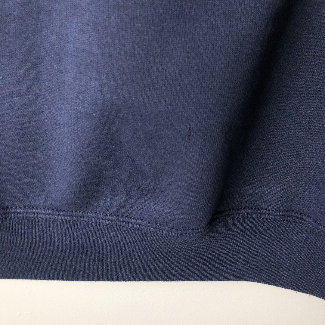 SKOOL SHUTY College Sweatshirt, Made in USA, Men's Size XL unclear navy blue type Vintage Second Hand
