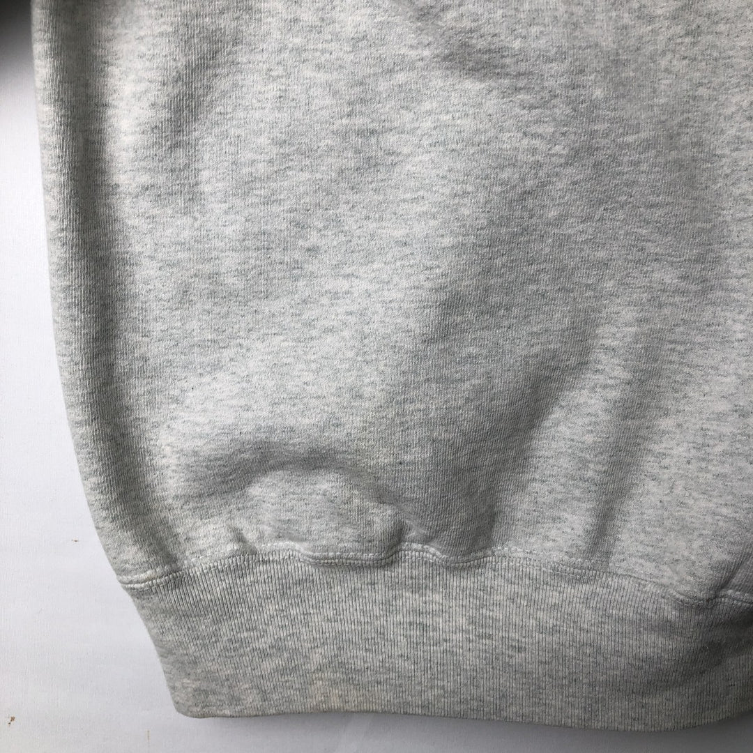 90'S Fruit of the Loom COBALT BOATS advertising sweatshirt, made in USA, men's size XL equivalent. cotton gray type Vintage Second Hand