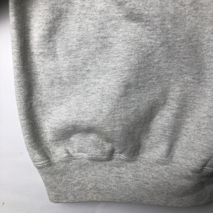 90'S Fruit of the Loom COBALT BOATS advertising sweatshirt, made in USA, men's size XL equivalent. cotton gray type Vintage Second Hand