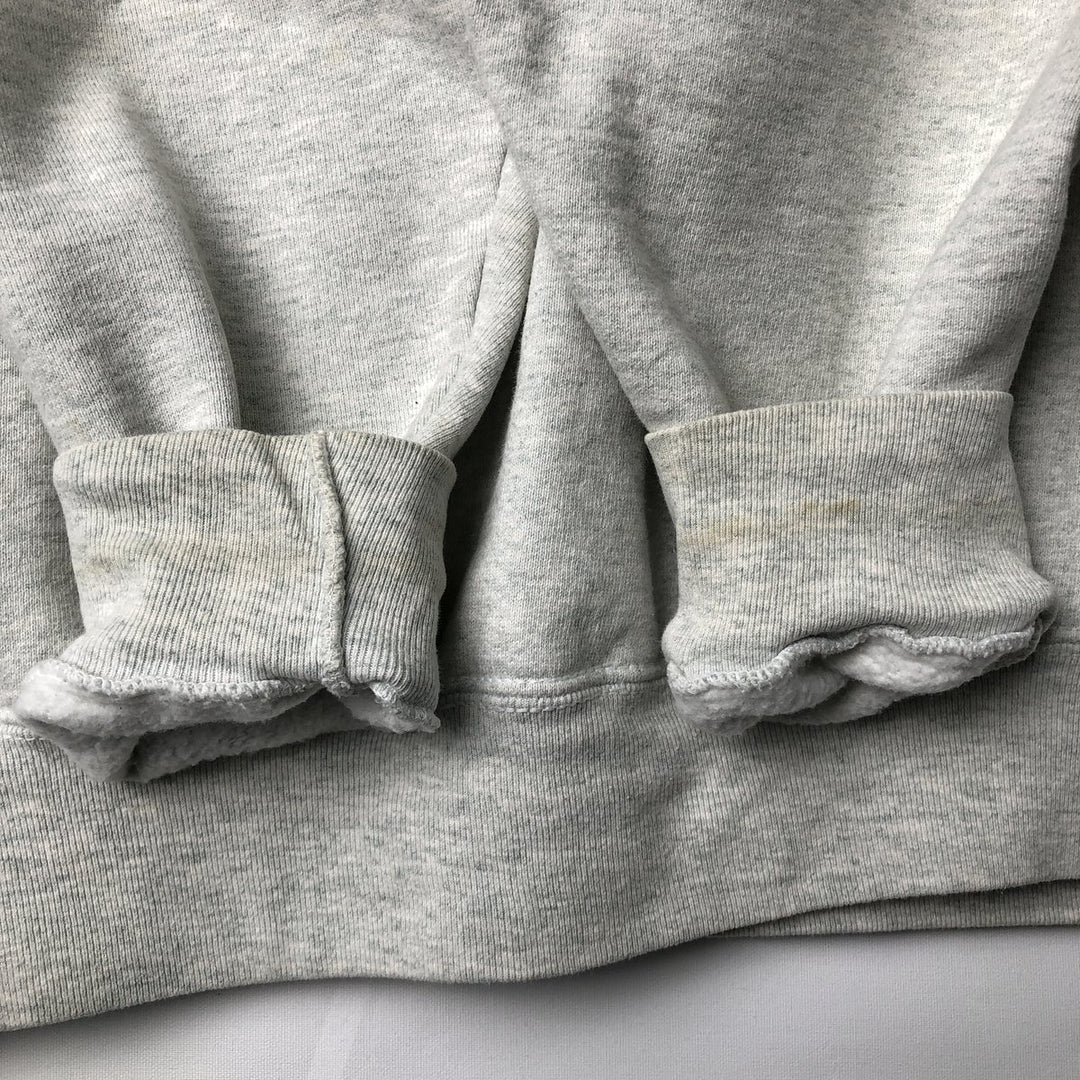 90'S Fruit of the Loom COBALT BOATS advertising sweatshirt, made in USA, men's size XL equivalent. cotton gray type Vintage Second Hand